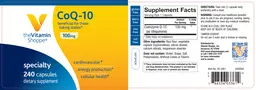 Label for CoQ-10 100 mg