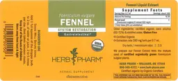 Label for Fennel