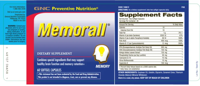 Label for Memorall