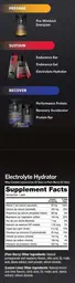 Label for Electrolyte Hydrator Pom-Berry Lemon Lime