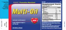 Label for Multi-Oil