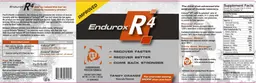 Label for Endurox R4 Tangy Orange