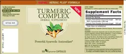 Label for Turmeric Complex
