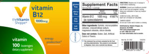 Vitamin B12 1000 mcg