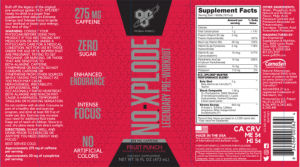 N.O.-XPLODE Fruit Punch