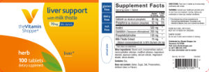 Liver Support with Milk Thistle 70 mg