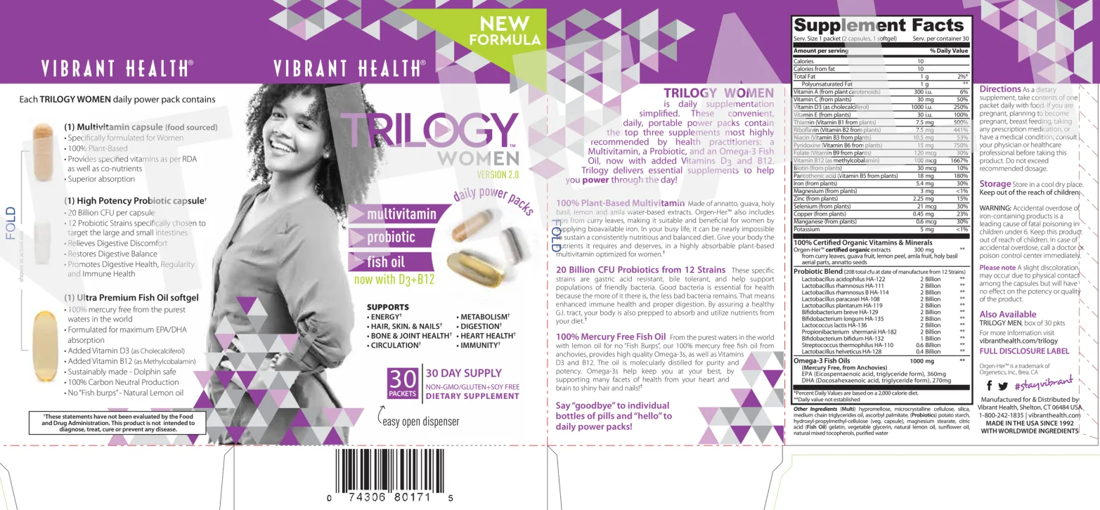 Label for Trilogy Women
