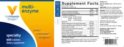 Label for Multi-Enzyme
