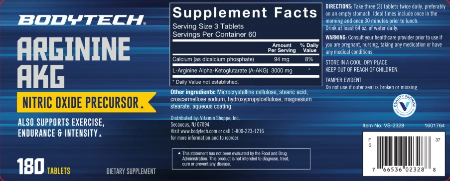 Label for Arginine AKG
