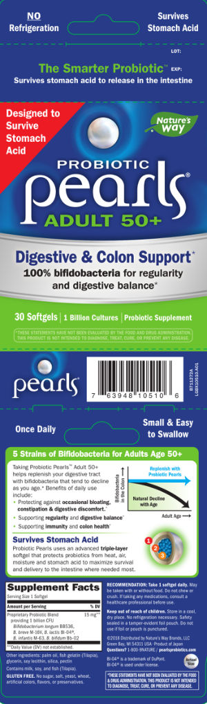 Probiotic Pearls Adult 50+