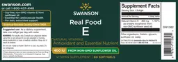 Label for Real Food E