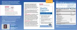 Label for Healthy Digestion Formula Refreshing Citrus