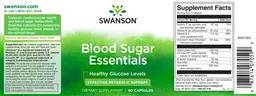Label for Blood Sugar Essentials