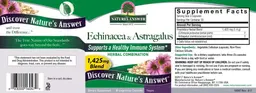 Label for Echinacea & Astragalus