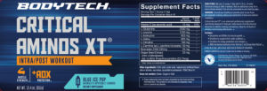Critical Aminos XT Blue Ice Pop