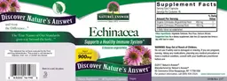 Label for Echinacea 900 mg