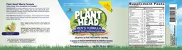 Label for Plant Head Men's Formula