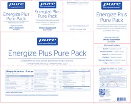 Energize Plus Pure Pack