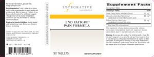 End Fatigue Pain Formula