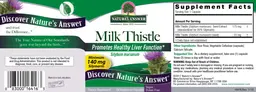 Label for Milk Thistle