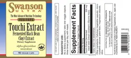 Label for Touchi Extract Fermented Black Bean (Soy) Extract