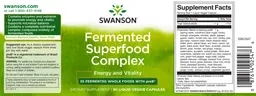 Label for Fermented Superfood Complex