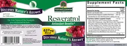 Label for Resveratrol