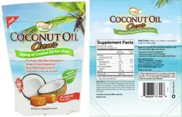 Label for Coconut Oil Chews