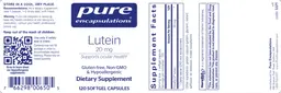 Lutein 20 mg