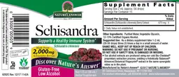 Label for Schisandra