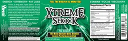 Label for Xtreme Shock Watermelon