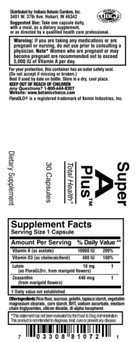 Label for Super A Plus