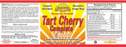 Label for Dynamic Health Tart Cherry Complete