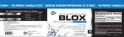Label for Blox Blue Raspberry