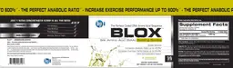Label for Blox Lemonade