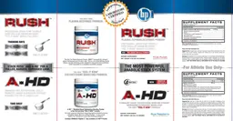 Label for Rush Fruit Punch