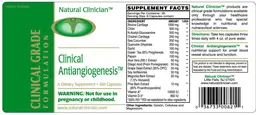 Label for Clinical Antiangiogenesis