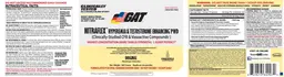 Label for Nitraflex Hyperemia & Testosterone Enhancing Pwd Pineapple Flavor Profile