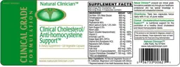 Label for Clinical Cholesterol/Anti-Homocysteine Support