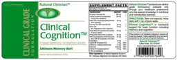 Label for Clinical Cognition