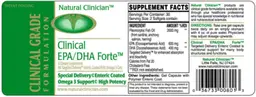 Label for Clinical EPA/DHA Forte