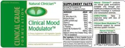 Label for Clinical Mood Modulator