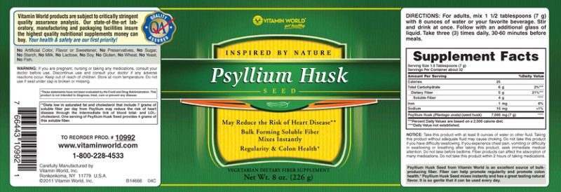 Psyllium Husk Seed
