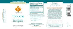 Label for Triphala