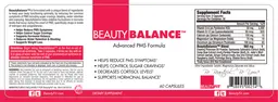 Label for BeautyBalance Advanced PMS Formula