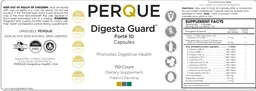 Label for Digesta Guard Forte 10 Capsules