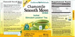 Label for Chamomile Smooth Move Senna
