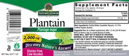 Label for Plantain