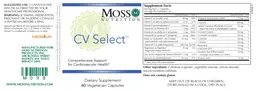 Label for CV Select