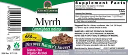 Label for Myrrh